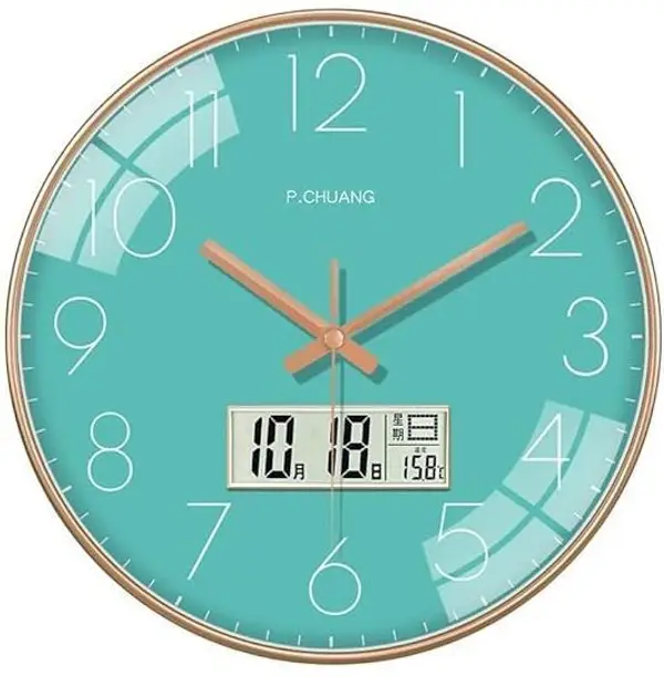 Titan Wall Clock - White faced Silent Wall Clock++